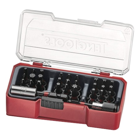 Teng Tools 30 Piece 1/4" Hex Drive Hex, Torx, ROB Impact Screwdri TJ1430